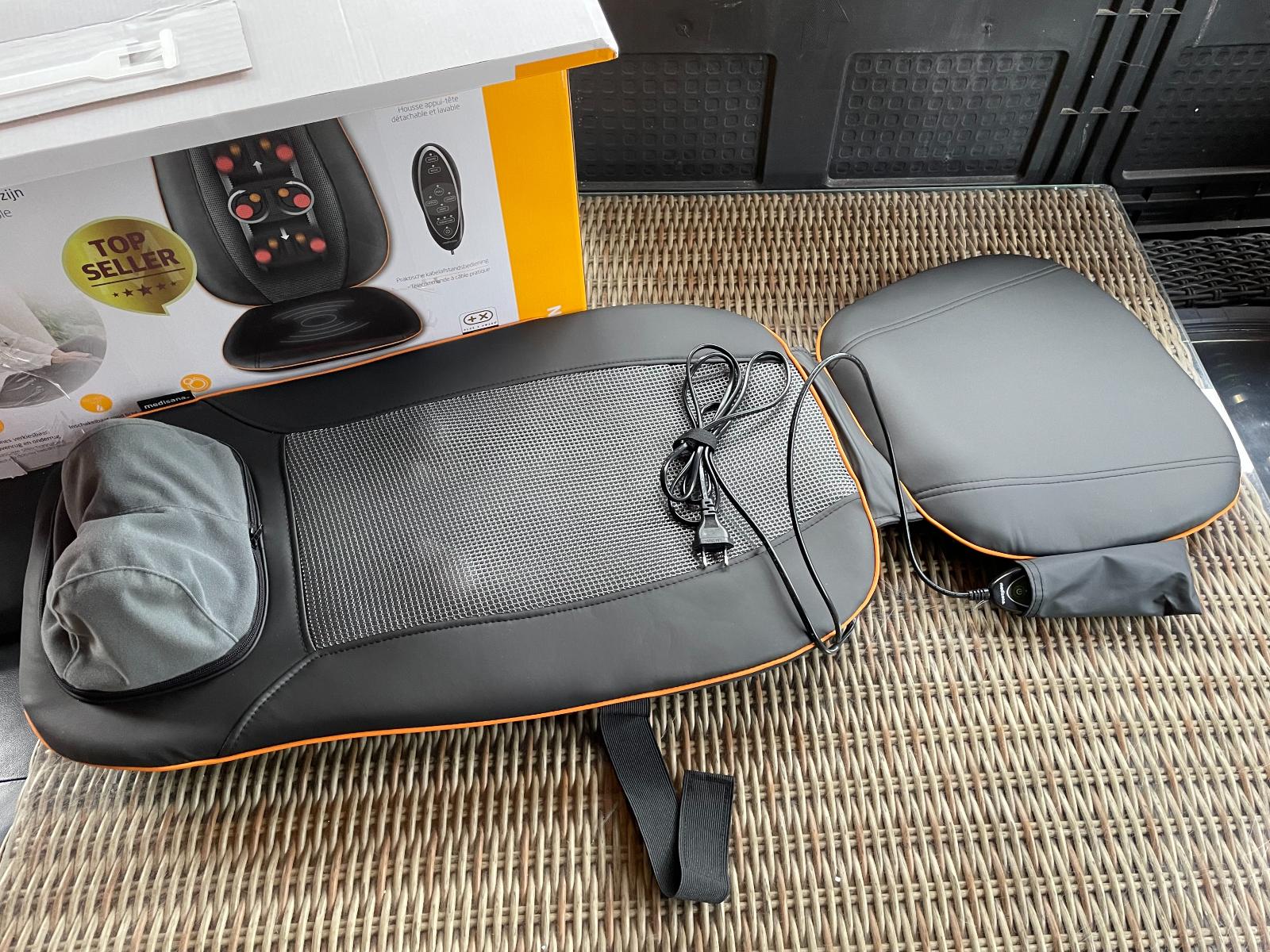 Medisana MCN: Shiatsu masáž do křesla, která vám zachrání záda i náladu